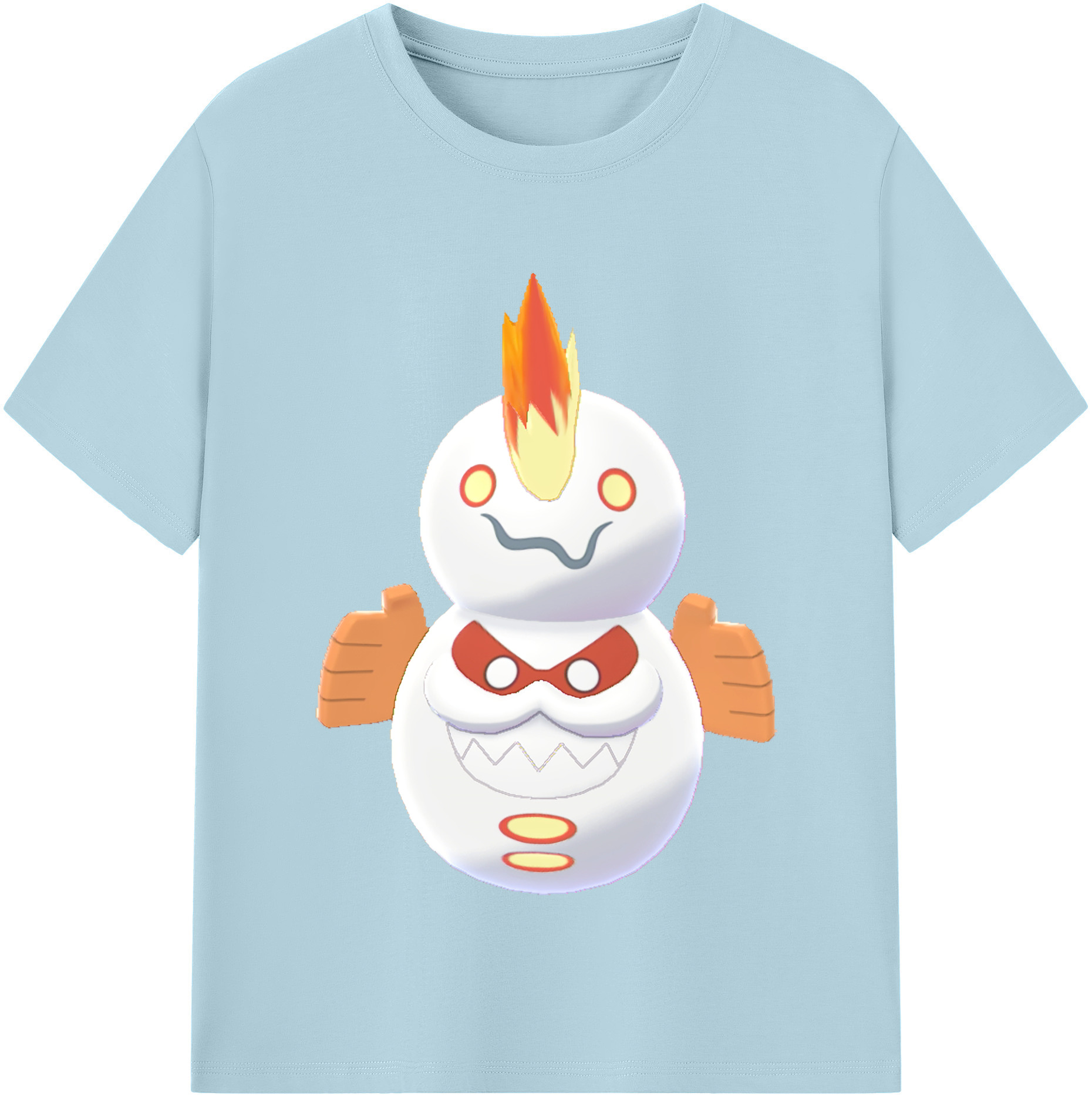 （画像用） ポケットモンスター Pokémon 綿100％半袖Tシャツ（フロントプリント）